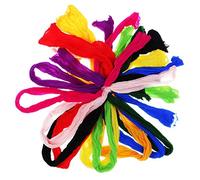 BSGP Pack of 10 Multicolor Nylon Stocking for Artificial Mesh Flower Making Arrangement Craft Stamen