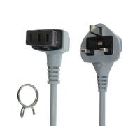 Power cable for Bosch/Siemens/Neff/Gaggenau built-in coffee machines (UK plug)