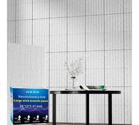 BSHEAD 8 Pack Self-Adhesive Fold Soundproof Wall Panels, 24 x 12 x 0.47 in Sound Proof Foam Panels for Walls, 1.2lb/ft³ High Density, Thicker 0.47in, Acoustic Panels, Sound Dampening Panels Gray