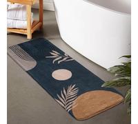 bsheuancek Boho Bathroom Runner Rug Non Slip, Large Long Bathroom Rugs Cute Bath Mat for Bedroom Hallway Kitchen, Soft Plush Washable Shower Rug