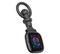 Bshirmay Nurse Band Compatible with Fitbit Versa3,Versa4,Fitbit Sense,Sense2 Watch Holder Clasp Adapter Connector Nurse Pin Fob Portable Pocket Band Fob Strap Accessories