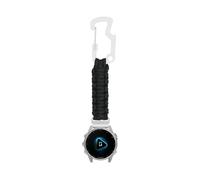 Bshirmay Paracord Strap for Garmin Fenix 8/7/6/5 47mm Keychain Watch Clip