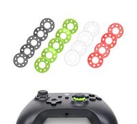 Bshirmay Precision Target Control Rings, Aim Assist Motion Controller Loop Compatible with PS4, PS5, Xbox One, Xbox360, Xbox Series X/S, Switch Pro Accessories, Soft Tension Modifier Joystick Ring