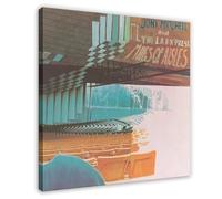 BSHNWX Joni Miles of Aisles Album Cover Mitchell Music Poster Canvas Posters Frame-style 20x20inch(50x50cm)