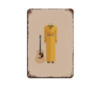 BSHNWX Joni Mitchell Posters Retro Poster Metal Tin Sign Chic Art Retro Iron Painting Bar People Cave Cafe Family Garage Posters Wall Decoration 8x12inch(20x30cm)