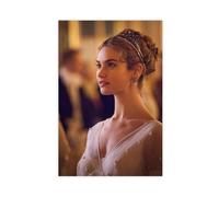 BSHNWX Sexy Actress Lily James Sex Goddess Poster Canvas Posters Unframe-style 08x12inch(20x30cm)