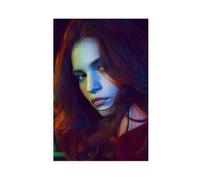 BSHNWX Sexy Actress Lily James Sex Goddess Poster Canvas Posters Unframe-style 12x18inch(30x45cm)