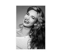 BSHNWX Sexy Actress Lily James Sex Goddess Poster Canvas Posters Unframe-style 24x36inch(60x90cm)