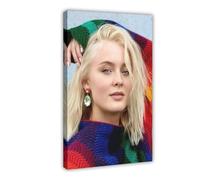 BSHNWX Zara Larsson Poster Canvas Posters Frame-style 12x18inch(30x45cm)