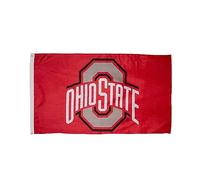BSI Products, INC. Ohio State Buckeyes 3x5 Flag, Football Occasion, Polyester, 60.0 x 36.0 inches