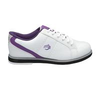 BSI Women's 460 Classic Bowling Shoe - Lightweight Shoes with Cushioned Support for Women, Purple & White
