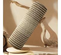 BSICPRO Large Bathroom Rugs, Bath Mat Rug for Bathroom Non Slip 24 x 36 Inches Water Absorbent Chenille Bathroom Floor Mats Machine Washable (Light Taupe and Cream)