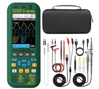 BSIDE 2 Channel Handheld Oscilloscope 3.98 TFT Digital Oscilloscope Multimeter Signal Generator Flexible Current Clamp 4 in 1 Portable Lab Oscilloscope Automotive Tester