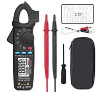 BSIDE ACM91 Digital Clamp Meter 1mA AC/DC Current True RMS Auto-Ranging 6000 Counts Meter Hz Temperature Capacitance Live Check V-Alert Low Impedance Voltage Tester