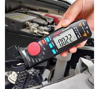 BSIDE ACM92 DC Current Clamp Meter True RMS 6000 Counts Digital Multimeter Amp Continuity Ohm Hz Live Check V-Alert Voltage Tester with Back Clip