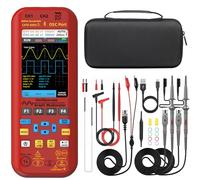 BSIDE Dual Channel Oscilloscope Multimeter 50MHz Bandwidth Handheld Digital Oscilloscope 3.98” TFT Screen Portable Lab Signal Generator 250MSa/s Supports Flexible Coils 20000 Count Automotive Tester