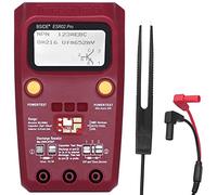 BSIDE ESR02 PRO Transistor Tester SMD Components Checker Mega328 NPN/PNP Diode Resistor Inductor Capacitance ESR Meter with Tweezers