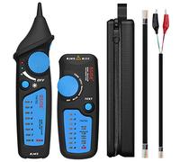 Bside FWT81 Wire Tracker RJ45 RJ11 Telephone Network Line Tester LAN TV Electric Line Finder Network Cable Collation Continuity Checker with Flashlight