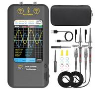 BSIDE Handheld Oscilloscope 50MHz Bandwidth Dual Channel Digital oscilloscope 3.98'' Touchscreen Portable Oscilloscope Signal Generator 250MSa/s Sampling Rate Tablet Automotive oscilloscope