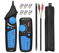 BSIDE Network Cable Tester, FWT81 RJ11 RJ45 Line Finder Wire Tracker Telephone LAN Line Tester Detector with Modular Connector