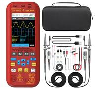 BSIDE O9 Handheld Automotive Oscilloscope 2 Channel 50MHz 250MSa/s 5000mAh Multimeter TRMS 20000 Counts 3.98" Full View Display 7 Waveform Signal Generator Support Rogowski Coil AC Current 2000A