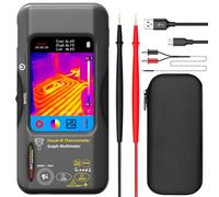 BSIDE SH7 Thermal Imaging Camera 320×320 Resolution With 20000 Words Multimeter Function 3.98'' TFT Touchscreen 25Hz Infrared Thermal Camera (-20-550℃) 15 Thermal Palettes True RMS Digital Multimeter