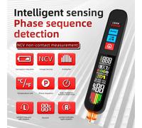 BSIDE Smart Voltage Detector Tester Phase Sequence NCV Live Wire Check Meter AVX1