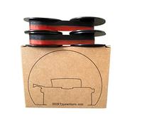 BSIE Typewriters - Adler Typewriter Ribbon - Black and Red - Twin Pack - Fits Tippa, Gabriele 2000, Junior, Universal, Klein-Adler - GR1 / DIN 2103 / DIN 32755 - Tested in Nice, France