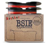 BSIE Typewriters - Brother Typewriter Ribbon - Black and Red - Twin Pack - Fits Deluxe 750, Deluxe 1350, Charger 11, Activator 845, Echelon - GR9 - Tested in Nice, France