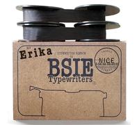BSIE Typewriters - Erika Typewriter Ribbon - Black - Twin Pack - Fits Erika 5, Erika 9, Erika 10, Erika 30, Erika 42, Naumann - GR1 / DIN 2103 / DIN 32755 - Tested in Nice, France