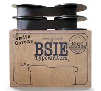 BSIE Typewriters - Smith Corona Typewriter Ribbon - Black - Twin Pack - Fits Silent Super, Sterling, Galaxie, Skyriter, Classic 12 - GR9 - Tested in Nice, France