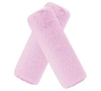 BSITSSS 2 PCS Pink Seat Belt Pads, Soft Seat Belt Covers, Comfortable Seatbelt Covers, Multifunctional Seatbelt Pad, Car Seat-Belt Pads for Adults and Children