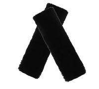 BSITSSS 2 PCS Seat Belt Pads, Soft Seat Belt Covers, Comfortable Seatbelt Covers, Multifunctional Seatbelt Pad, Car Seat Belt Pads for Adults and Children (Black)