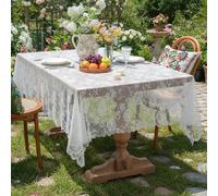 BSITSSS Lace Tablecloth White Table Cloth Lace Tablecloths Decoration