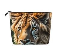 BSKGOHP African Animals Print Travel Makeup Pouch Purse Organizer Convenient Cosmetic Accessories