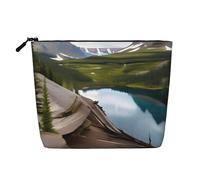 BSKGOHP Glacier National Park Print Travel Makeup Pouch Purse Organizer Convenient Cosmetic Accessories