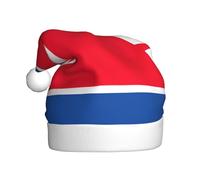 BSKGOHP Korean Flag Print Christmas Hat Adult Women Men Warm Festive Holiday Party Indoor Outdoor Winter