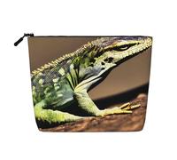 BSKGOHP Lizard Hd Print Travel Makeup Pouch Purse Organizer Convenient Cosmetic Accessories