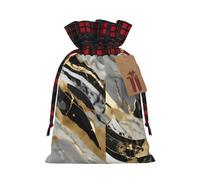 BSKGOHP Luxury Marble Print Reusable Drawstring Bag Cotton Cloth Gift For Presents Party Favors Retail Samples