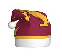 BSKGOHP Sri Lanka Flag Print Christmas Hat Adult Women Men Warm Festive Holiday Party Indoor Outdoor Winter