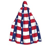BSKGOHP Texas State Flag Print Adult Hooded Robe Cloak Men Women Halloween For Cape Cosplay Costume