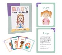 BSL Baby Signs 35 Flash Cards