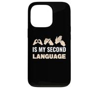 BSL (British Sign Language) is my second language Case for iPhone 13 Pro