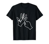 BSL Letters of the alphabet initial J British sign language T-Shirt
