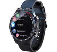 BSLHLS Men's smart watch for android IOS with 1.6-inch dual camera full circle touch memory 4+128G pixel 2 million + 8 million GPS sports watch/6206