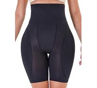 Bslingerie® Women Shapewear Waist Slimmer Butt Lifter Control Panties (Black, S)