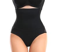 Bslingerie@ Women Tummy Control Knickers Hip Lifting Underwear Shapewear Panty (XL, Black)
