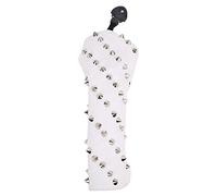 BSLSVGE Funda para cabeza de Golf de Madera diseño con remaches PU impermeable duradera y Suave accesorios para Mujeres y Hombres (Medium Size 3.8x6.3cm)
