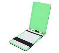 BSLSVGE Golf Scorecard Holder PU Leather Durable Lightweight Score Book Keeper Protector with Pen Accessories for Golf Players Black 16.2 x 11.1cm