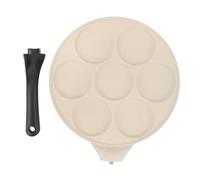 BSLSVGE Nonstick Pancake Pan | Aluminum Alloy Even Heating & Quick Cooking | Ergonomic Handle Egg Pan for Breakfast/Burgers/Omelettes | Compact Kitchen Storage Design